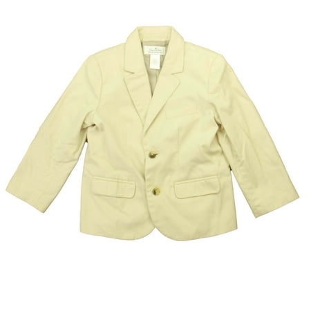 

Pre-owned Janie and Jack Boys Ivory Sports Coat size: 4T