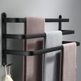 thumbnail image 3 of Youkk Rustproof Towel Bar Shower Towel Rack Kitchen Bathroom 3 Layer 40cm Regular 1Set, 3 of 6