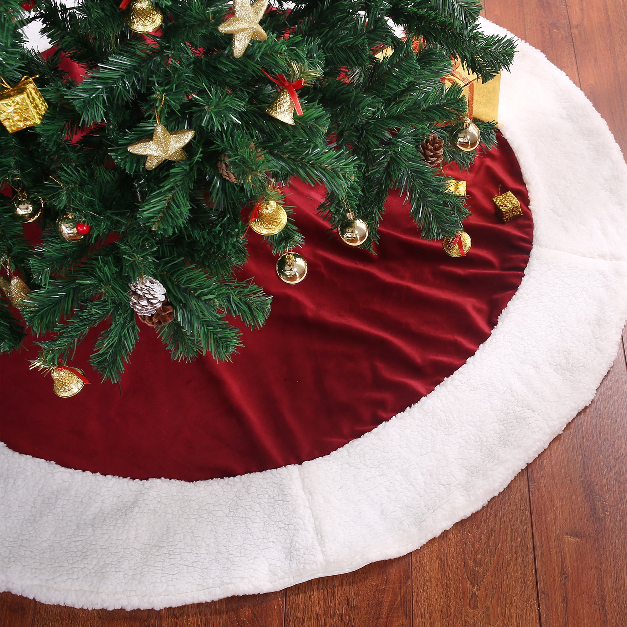 Berkshire Blanket and Home Co Traditional Velvety Soft Christmas Tree