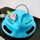 thumbnail image 5 of Juguete de repuesto con resorte y plato giratorio de plumas para gatos y gatitos de Xeyise, 5 of 8