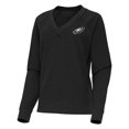 thumbnail image 2 of Women's Antigua Heather Black Philadelphia Eagles Varsity Tri-Blend V-Neck Long Sleeve T-Shirt, 2 of 3