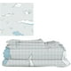 thumbnail image 1 of Juego de Sabanas y Funda de Almohada Bluelander, Individual, Diseño de Ballenas, 1 of 5