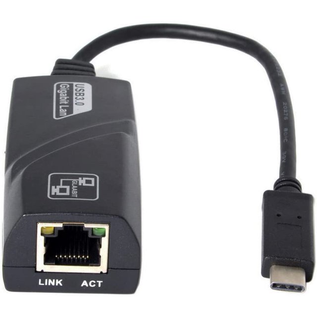 USB-C Gigabit LAN USB 3.1 Network Adapter USB Type C to Ethernet External