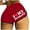 #198 Wine, variant on Felirenzacia Women's Lounge Shorts Cute Heart Pants Soft Elastic Low Waist Pajama Bottoms Boxer Shorts Sleepwear Wine,L