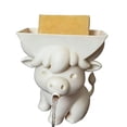 thumbnail image 2 of BingTong Highland Cattle Hanging Sponge Holder With Drainage–Keeps Your Sponge Dry & Cute For Scrub,Funny Sponge Stand for Kitchen Sink,3D Printing Countertop Sponge Holders I, 2 of 6