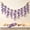 Purple, variant on 2PCS Artificial Hanging Bellflowers Bouquet, Fake Floral Arrangement, Decorative Garland for Wedding Backdrops Fireplace Wall Decors