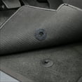 thumbnail image 3 of Lloyd Mats LogoMat Custom-Fit 4PC Carpet Floor Mats for 2018-2024 Chevrolet Traverse w/2nd Row Buckets, Charcoal, 3 of 4