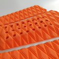 thumbnail image 4 of Tabla de surf de 3 piezas, tapete de trasera, agarre de cubierta, tabla de remo naranja Sunnimix Almohadilla de tracción para tabla de surf, 4 of 8