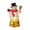 B, variant on WUJGXI Luminous Santa Snowman Party Desktop Small Night Lights Ornament Decoration
