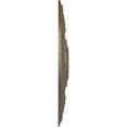 thumbnail image 4 of 30 5/8"OD x 2 1/2"P Tellson Ceiling Medallion (Fits Canopies up to 6 3/4"), Hand-Painted Warm Silver, 4 of 7