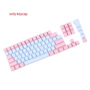 Mini Keyboard Wired Bluetooth-compatible Wireless Dual Mode 87 for Key RGB Mechanical Keyboard Kailh BOX Switch For Tabl