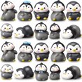 thumbnail image 1 of Set de figuras Macarrie Mini Penguin, 20 unidades, para decoración, 1 of 6