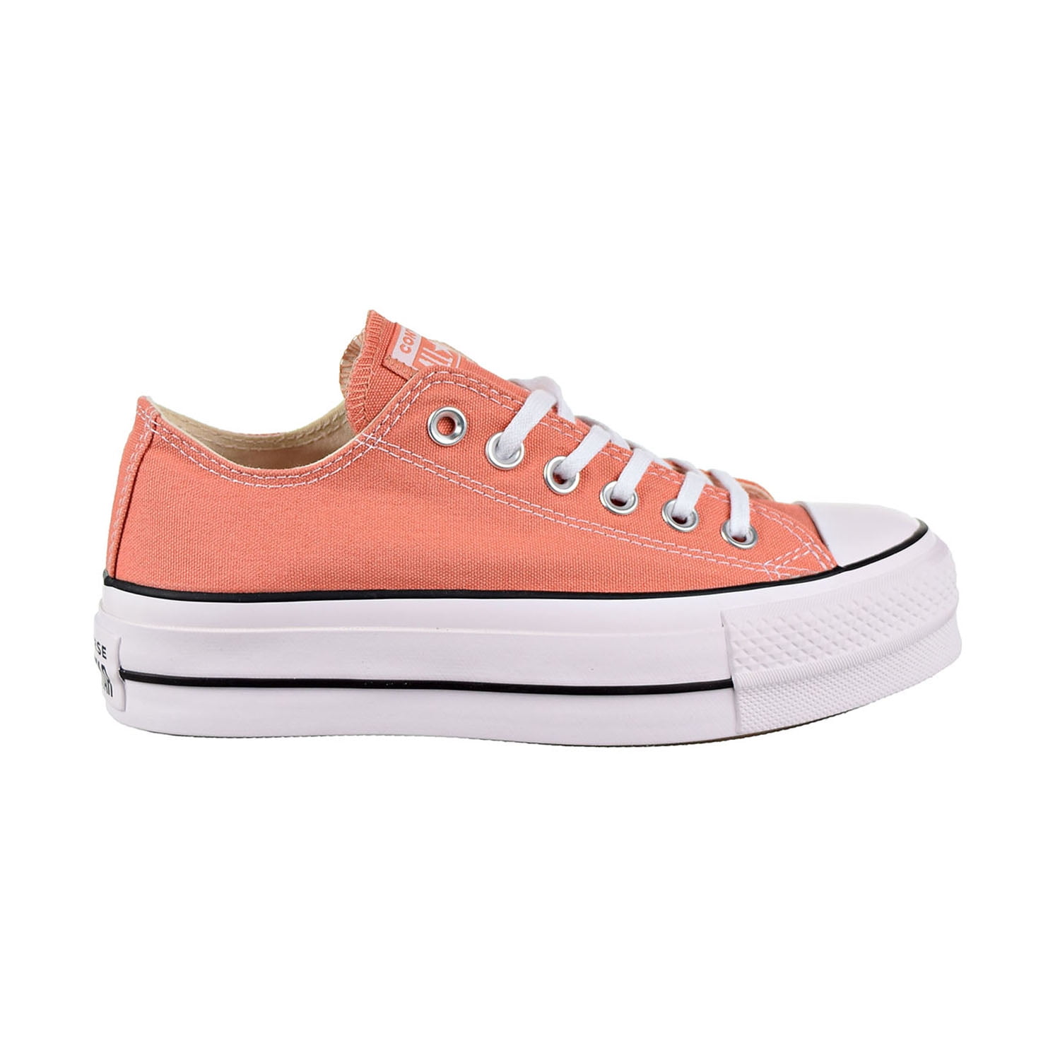 peach colored converse