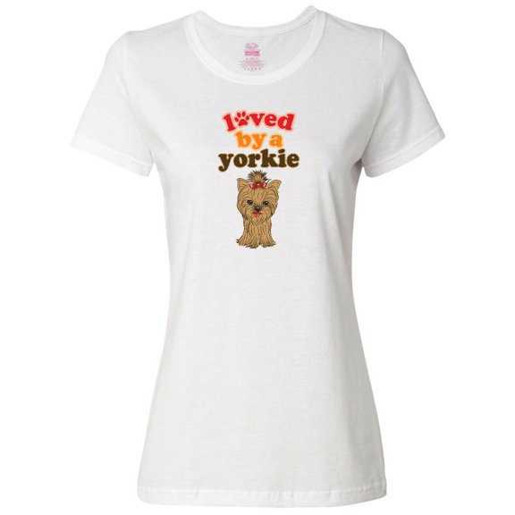 Inktastic Yorkshire Terrier Dog Yorkie Women's T-Shirt