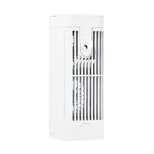 Matsuzay El potente ventilador de enfriamiento de hielo de plástico para una reducción instantánea de la temperatura el tanque de agua grande Electrodomésticos Aerosol (3600 mAh)