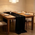 thumbnail image 6 of 2026 Christmas Indoor Home Decor 118x29inch Modern Elegant Table Runner Exquisite And Versatile Table Runner Elevates Your Table Decor Style Ideal For Party Wedding Holiday Table Decor, 6 of 6