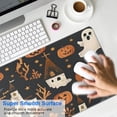 thumbnail image 4 of Long Mouse Pads for Desk,Autumn Halloween Scene Pattern Desk Mats on Top Of Desks, Desk Mouse Pad Extra Large with 3mm Non-Slip Base and Stitched Edge for Gaming,Office,Work,Home 31.5"x11.8", 4 of 6