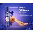 thumbnail image 3 of Urban yog Hair Removal Cream Spray for Women | Painless Body Hair Removal Spray for legs, hands, underarm & back (130 ML, Tulip (Blue)), 3 of 5