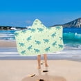 thumbnail image 5 of Turtles Kids Hooded Beach Towel Baby Bath Poncho Towels with Hood Absorbent 50"x23.5" for Pool Swimming, 5 of 7