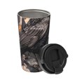 thumbnail image 2 of Logiee Moonlit Crow Blossoms Print Stainless Steel Coffee Tumbler, Travel Coffee Mug, Insulated Coffee Mug with Lid, Spill Proof Coffee Cup, Portable Thermal Mug, 2 of 8