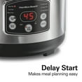 thumbnail image 6 of Hamilton Beach 14 Cup Rice Cooker & Hot Cereal Cooker, Stainless Steel, 6 of 8