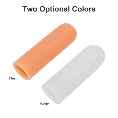 finger arthritis 4pcs silica protector protective silicone gel sleeves players basketball covers