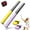 2PCS, variant on Upgraded Adjustable Intensity Badminton Swing Trainer, Racket Training Tool Tension Sound Feedback with Stainless Steel Non-Slip Handle for Strength,Precision Practice Indoor Outdoor Workout