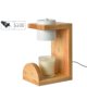 thumbnail image 1 of EZLIFE Lámpara de vela japonesa para dormitorio, lámpara de vela con aromaterapia, lámpara de mesa S7 B4L6, 1 of 7