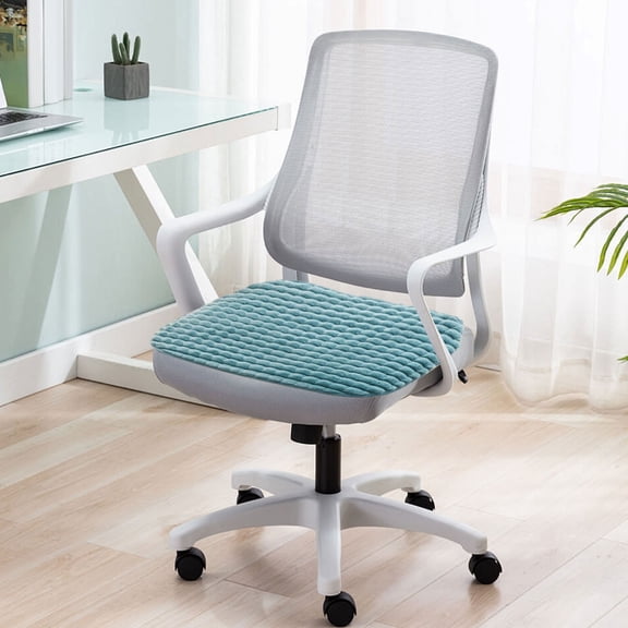 ShengapQ Universal Plush Chair Cushion, Ergonomic Seat Cushion, Soft Flock Pillow, Comfortable for Office and Home Use, Multi-Purpose Floor Cushion, Adds Support and Style to Any Space