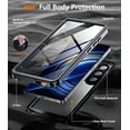 thumbnail image 5 of IP68 Waterproof Military Case with Built-in Protects - Samsung Galaxy S25 Ultra，black, 5 of 9