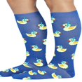 thumbnail image 2 of Printsupport Women 12 mmHg Support Socks  Regular  Pineapple Toss, 2 of 7