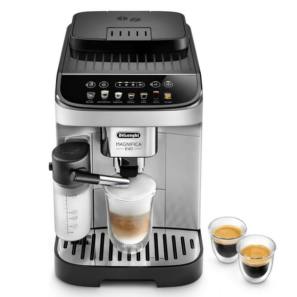 (Open box) De'Longhi ECAM29084SB Magnifica Evo with LatteCrema System Coffee and Espresso Machine (Silver)