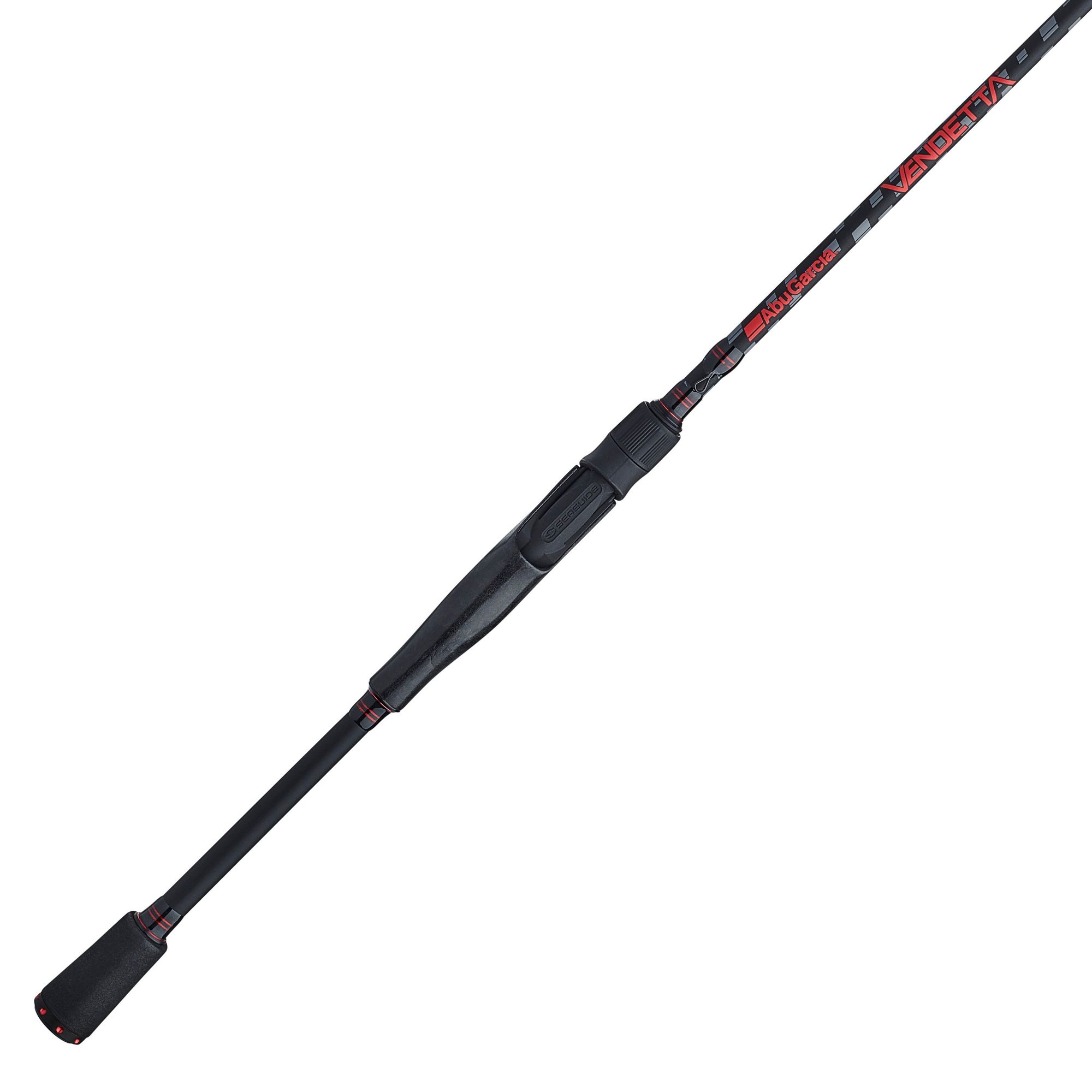 Abu Garcia 6’6” Vendetta Casting Fishing Rod, 1 Piece Rod