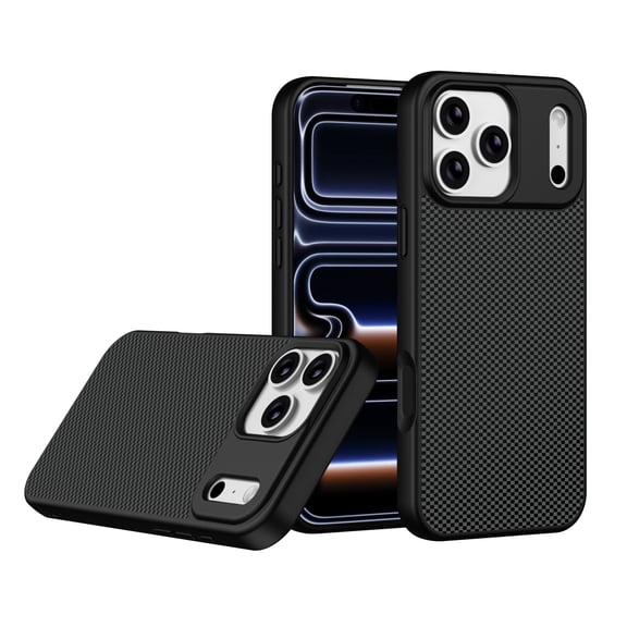 Premium Aramid Fiber Phone Case for iPhone 17 pro max, Slim Protective Cover , Fit for Magsafe ,Shockproof Protective Phone Cover 6.9 Inch