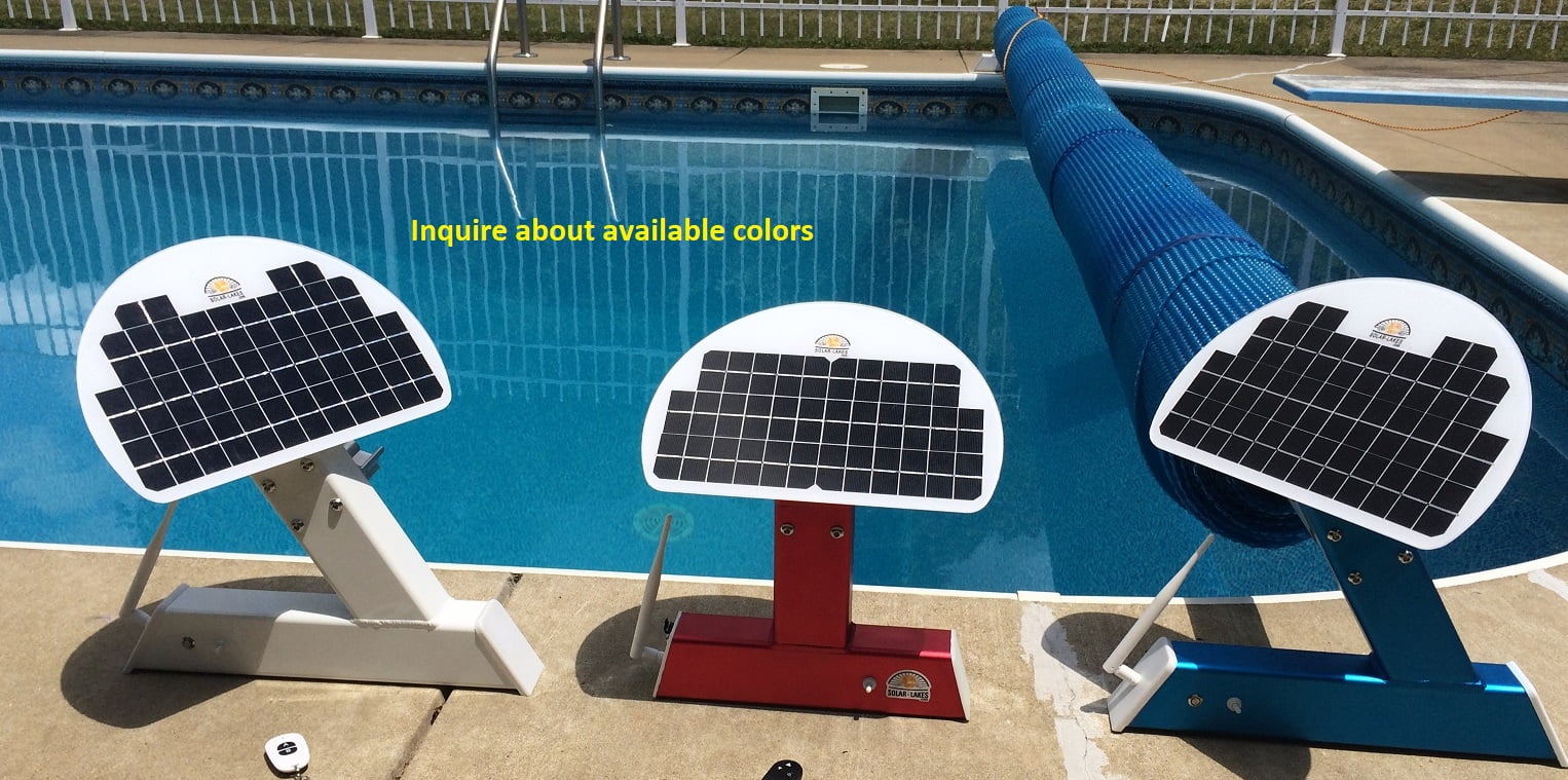 Automatic Solar Blanket Cover Reel/Roller - Remote Controlled, Solar  Battery Charged/Powered, Motorized Units for 20x40' in-ground Swimming  Pools.