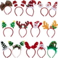thumbnail image 4 of Venta al por mayor de Navidad 2022, accesorios para el cabello navideño, sombrero para cabeza de árbol de Navidad, adornos para mujer, sombrero de Papá Noel, decoración navideña, 4 of 4