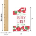 thumbnail image 6 of Big Dot of Happiness Berry First Birthday Sweet Strawberry Shaped Fill-In Invitations - Fruit 1st Birthday Party Invitation Cards with Envelopes 12 Ct, 6 of 7