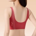 thumbnail image 6 of MEICHEN Ladies Jelly Tshirts Bras Solid Full Coverage Push Up Bras No Show Underwear Summer Essentials Fall Fashion Clothes, 6 of 6