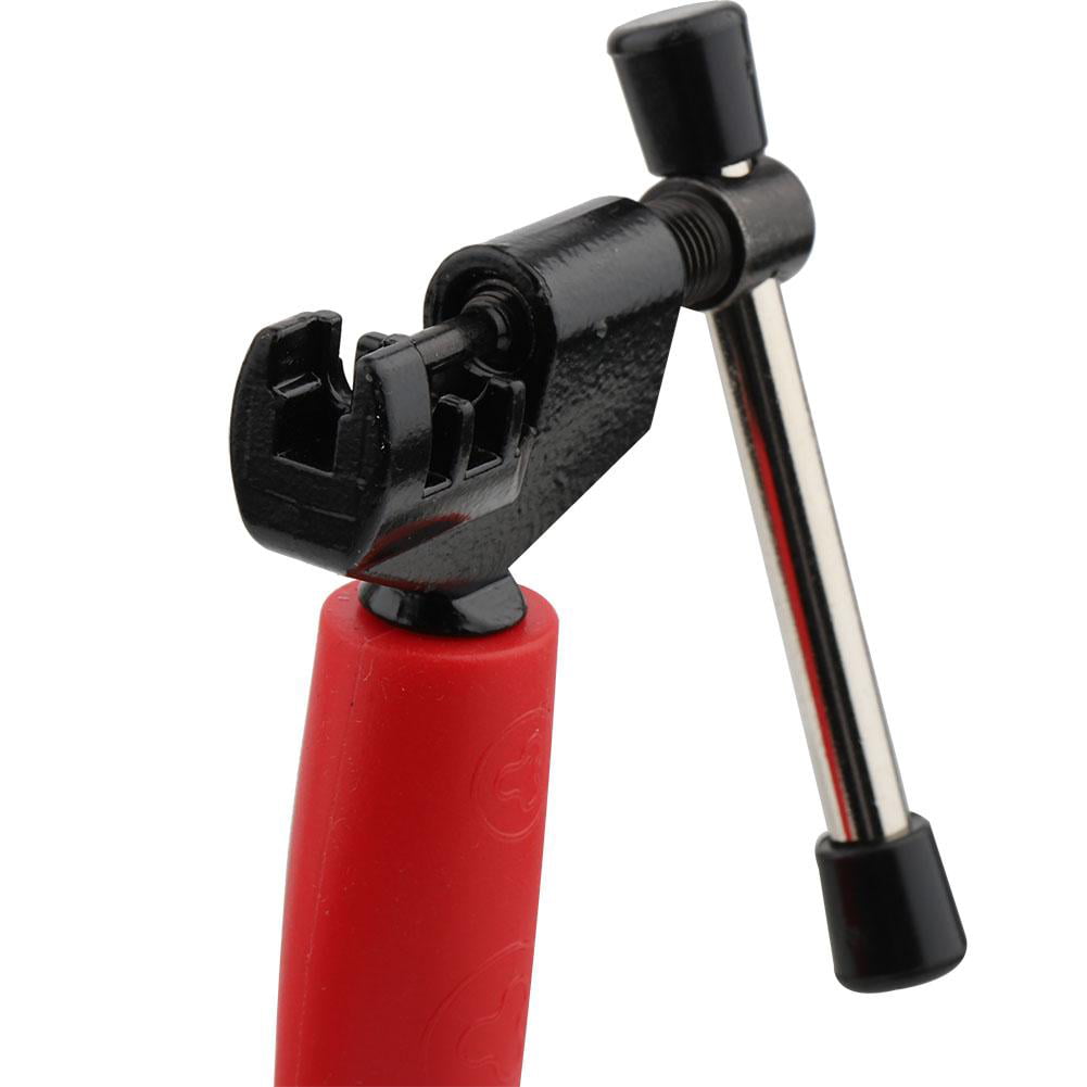 Steel Bike Chain Breaker Cutter Removal Tool Bicycle Chain with Red Handle