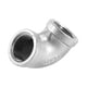 thumbnail image 3 of 1/2" Elbow Pipe Connector 90 Degree Angled Stainless Steel Female Threaded DN15, 3 of 4