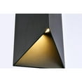 thumbnail image 7 of Raine Integrated LED wall sconce in black, 7 of 7