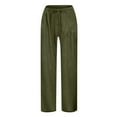 thumbnail image 5 of Gibobby Girl's Flare Pants Kids High Waisted Button Multiple Pockets Yoga Bootcut Pants Full Length Bell Bottoms(AG,8-9 Years), 5 of 8