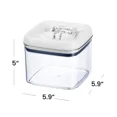 thumbnail image 4 of Zyler - Canister - 6.2 Cup Flip-Tite® Square Food Storage Container, 4 of 6