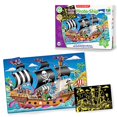 thumbnail image 2 of The Learning Journey International 113851 Casse-Tête Double - Phosphorescent - Bateau Pirate, 2 of 4
