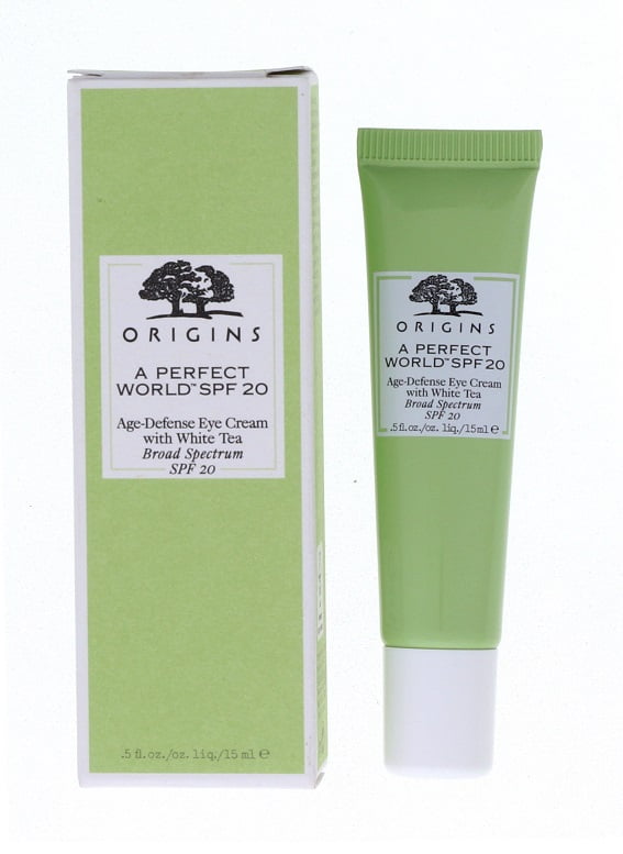 Origins A Perfect World SPF 20 AgeDefense Eye Cream with White Tea 0.5