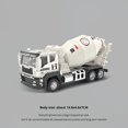 thumbnail image 2 of Large Alloy Construction Vehicle Toy Set Concrete Mixer Truck Engineering Machine Model Kit For Boys Play Vehicles & Models, 2 of 9