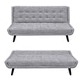 thumbnail image 1 of Sofa Cama Reclinable Sala Moderno Reforzado gris, 1 of 3