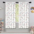 thumbnail image 5 of Blackout Kids Curtains,Princess Unicorn Flower Pattern Childrens Insulated Curtains Set Of 2,Bedroom Essentials,Toddler Room Decor 42"x63", 5 of 5