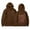 Coffee, variant on Women's Fashion Hoodie With Letter Print Long Sleeve Pocket Pullover Sweatshirt Oversized Hoodies plus Size Jacket Hoodies for Women Casual Button Casual Hoodie Lightweight Sweatshirts Women Women