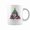 Light Green, variant on Christmas Holiday Costume Cute Santa Dabbing Coffee Mugs
